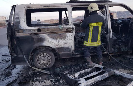 Kayseri'de minibüste soludukları çakmak gazı patlayan 3 kuzen yaralandı