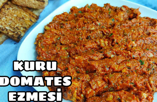 Evde kuru domates ezmesi nasıl yapılır?