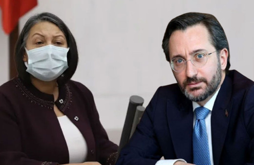 Fahrettin Altun ile HDP'li Vekil Dilşat Canbaz Kaya arasında 'Olay TV' tartışması