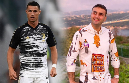 Cristiano Ronaldo CZN Burak'ın restoranına gitti! Pideyle verdiği poz olay oldu