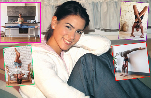 Oyunculuğu bırakıp yoga eğitmeni olan Zeynep Tokuş pozlarıyla şaşırtıyor