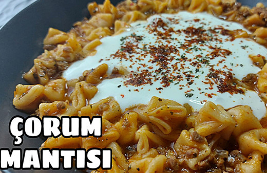 Evde çorum mantısı nasıl yapılır?