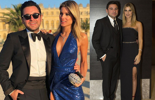 Hacı Sabancı nişanlısı Nazlı Kayı'nın doğum gününü böyle kutladı