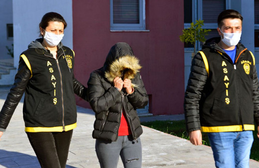 Adana'da cezaevinden kaçan kadın yakalandı