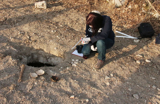 Erbaa'da tarlasını sürerken traktör çukura düştü motoru çıkartırken gördükleri şoke etti