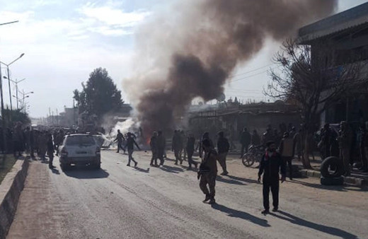 Terör örgütü PKK Resulayn'da sivilleri hedef aldı! Bombalı saldırıda 2 çocuk öldü