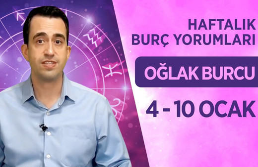 Oğlak haftalık burç yorumları 4-10 Ocak o güne dikkat!