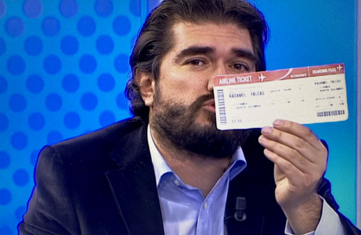 Rasim Ozan Kütahyalı'dan Falcao'ya bilet: Onurunla şerefinle terk et Türkiye'yi