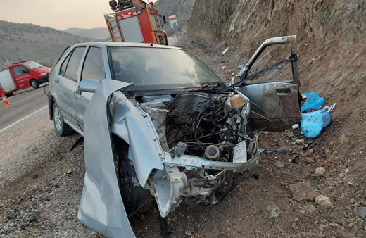 Tokat'ta kaza: 1 ölü 4 yaralı