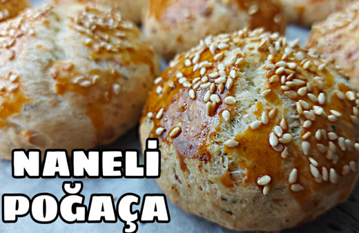 Naneli poğaça nasıl yapılır enfes lezzet!