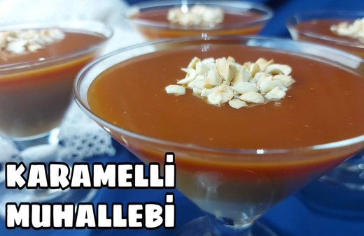 Karamelli muhallebi nasıl yapılır mutlaka deneyin!