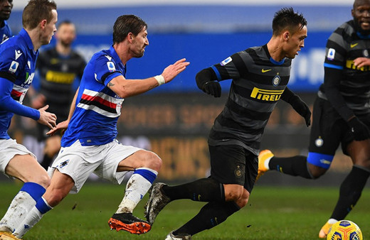 Sampdoria'dan sürpriz skor! Inter şokla dönüyor