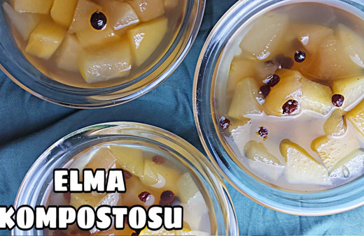 Elma kompostosu nasıl yapılır muhteşem lezzet!