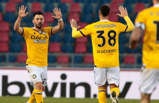 Tolgay Arslan gol attı Udinese beraberliği kurtardı