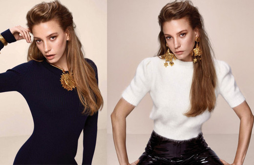 Serenay Sarıkaya'nın kısa taytlı montlu kombini dalga konusu oldu montun fiyatı şoke etti