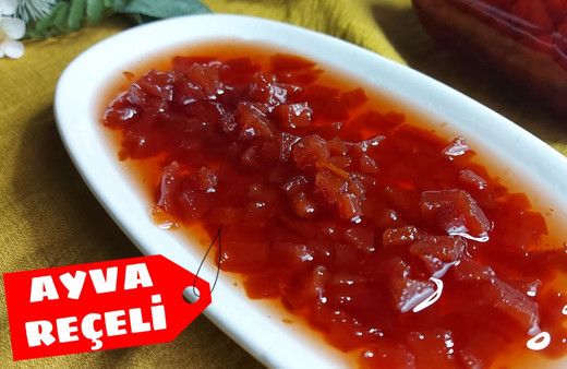 Ayva reçeli nasıl yapılır kahvaltılarınıza renk katacak!