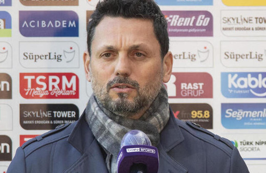 Erol Bulut maç öncesi yayıncı kuruluşa tepki gösterdi