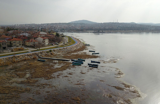 Su 50 metre çekildi Beyşehir Gölü ağlıyor! Tek sebebi kuraklık değil