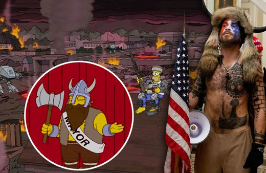 Amerika'yı korkutan tarih! 20 Ocak 2021'de iç savaş mı çıkacak Simpsonlar kehaneti