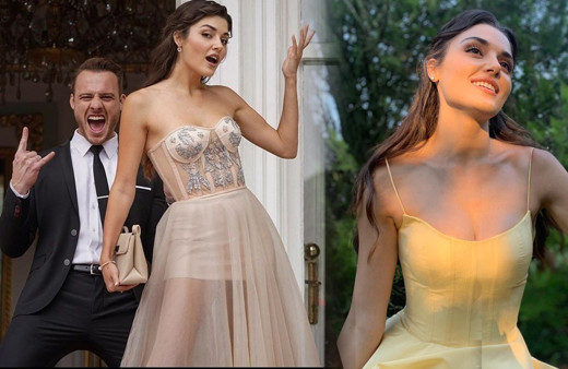 Arkadaşları paylaşınca ele verdi! Hande Erçel Kerem Bursin fotoğrafındaki detay olay oldu