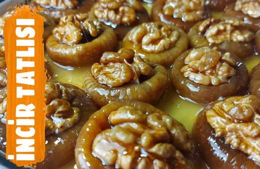 İncir tatlısı nasıl yapılır bir tabak asla yetmeyecek!