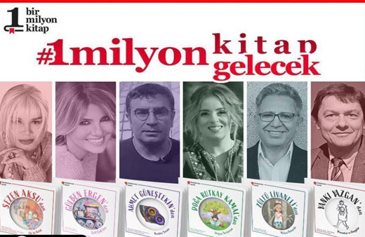 1 Milyon Kitap Projesine tanınmış isimlerden tam destek