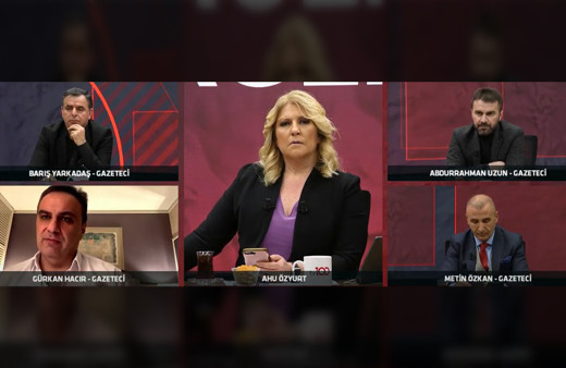 TV100 canlı yayında aşı olmak için başvurdular