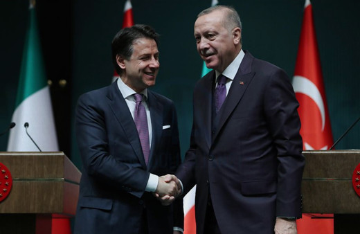 Cumhurbaşkanı Erdoğan ile İtalya Başbakanı Conte telefonda görüştü