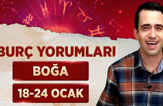 Boğa haftalık burç yorumları 18-24 Ocak pazartesiye dikkat!