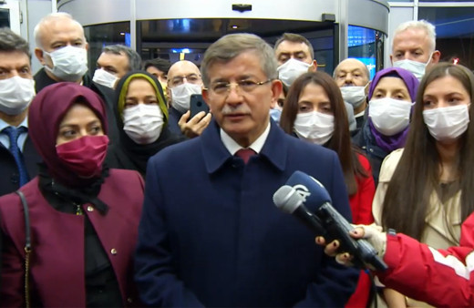 Davutoğlu'ndan saldırıya uğrayan Özdağ'a ziyaret