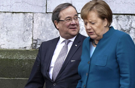 Almanya Başbakanı Merkel'in partisi CDU’nun yeni başkanı Armin Laschet seçildi