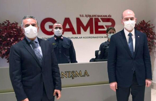 İçişleri Bakanı Süleyman Soylu teknoloji üssü GAMER'i Hakan Çelik'e anlattı