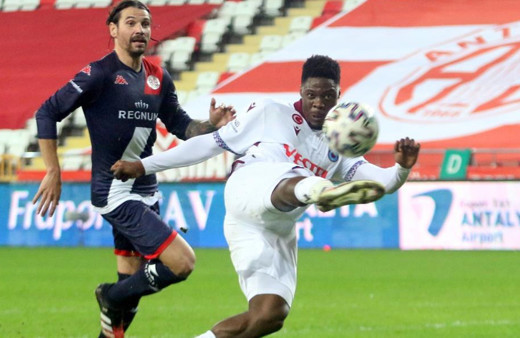 Antalyaspor-Trabzonspor Süper Lig maçı özet ve golleri