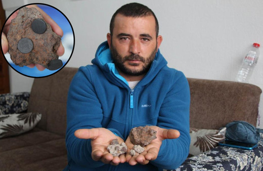 Nevşehir'de bahçede servet buldu ağırlığından kuşkulandı: Yanık kokusu geldiği hissettim