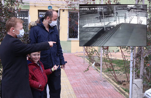 Konya'da site sakinlerine 10 saniyede şok: Üzülecek halimize güldük