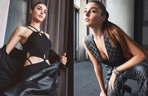 Karda sütyenle Hande Erçel önce paylaştı sonra sildi şortlu pozu da olaydı