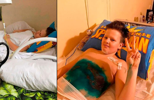 YouTube için video çekerken kabusu yaşadı! Minik çocuğun bacakları koptu