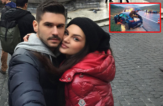 Tolgahan Sayışman kaza geçirdi başka araca çarpmamak için takla attı!