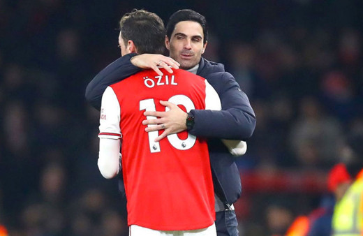 Mikel Arteta: Mesut'u özleyeceğiz