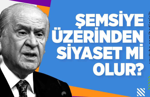 Şemsiye üzerinden siyaset mi olur?