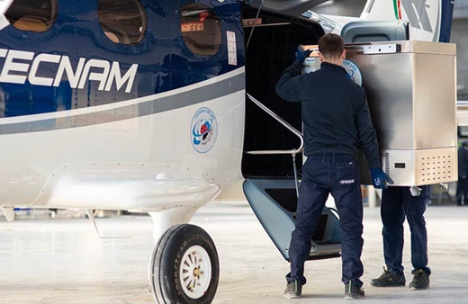 Yolcu uçağı devasa dondurucuya dönüştürüldü! Pfizer-BioNTech aşısını taşıyacak