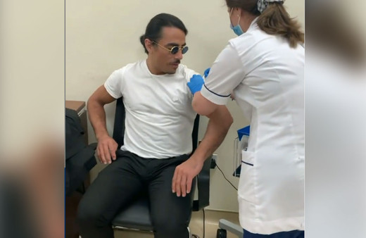 Nusret Gökçe koronavirüs aşısı oldu! O anları paylaştı