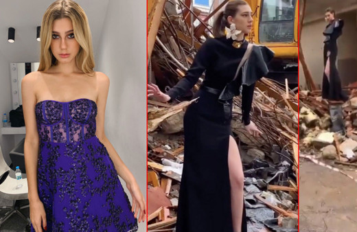 Farkındalık deyip deprem enkazında poz vermişti Itır Esen kendisini böyle savundu