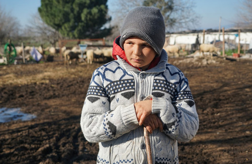 Balıkesirli küçük çoban Şevki, hayatın sırrını çözmüş! 'İstanbul'dan kaçın gelin...'