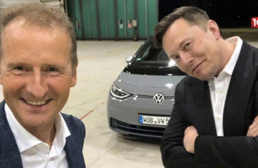 Volkswagen CEO'su Herbert Diess, Twitter'dan Elon Musk'a gönderme yaptı