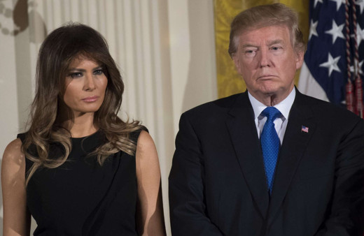 Trump çifti Beyaz Saray'da ayrı yataklarda uyuyormuş