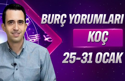 25-31 Ocak haftası Koç burcu yorumu perşembeye dikkat!