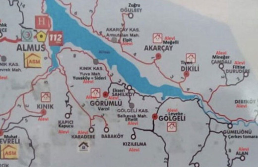 Tokat'ta Alevi köyleri haritada fişleyen doktor ortalığı karıştırdı! Soruşturma başladı