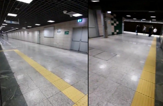 Marmaray'da acil durum ilanı: Yolcular tahliye edildi