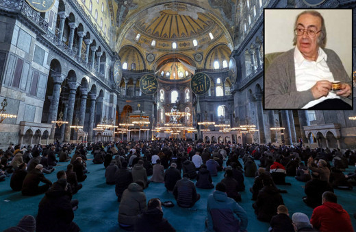 Dündar Osmanoğlu için Ayasofya’da gıyabi cenaze namazı kılındı
